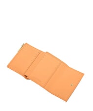 COCCINELLE METALLIC SOFT Cartera pequeña en piel texturizada - Carteras Mujer