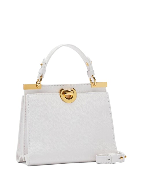 BINXIE  Bolso de mano, con bandolera blanco brillante - Bolsos Mujer
