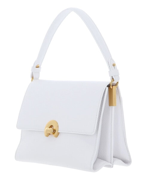 BINXIE  Bolso de mano, con bandolera blanco brillante - Bolsos Mujer