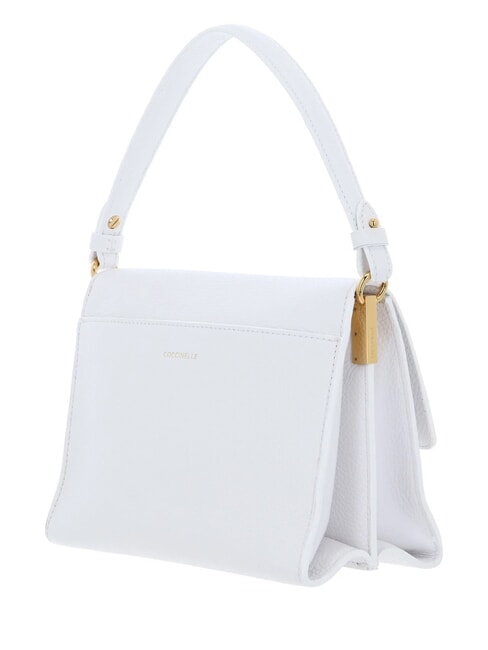 BINXIE  Bolso de mano, con bandolera blanco brillante - Bolsos Mujer