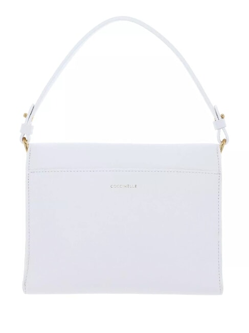 BINXIE  Bolso de mano, con bandolera blanco brillante - Bolsos Mujer