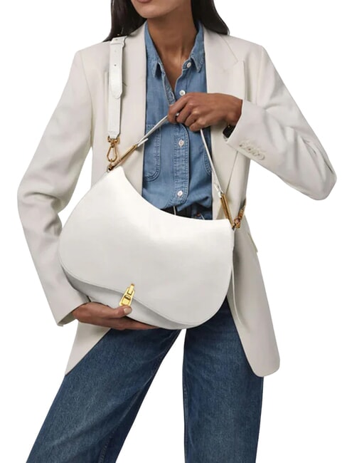 MAGIE SOFT Bolso de hombro, con bandolera blanco brillante - Bolsos Mujer