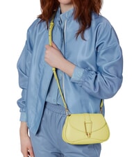 COCCINELLE HIMMA Minibolso de piel con textura baños de cal - Bolsos Mujer - 4