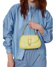 COCCINELLE HIMMA Minibolso de piel con textura baños de cal - Bolsos Mujer - 5