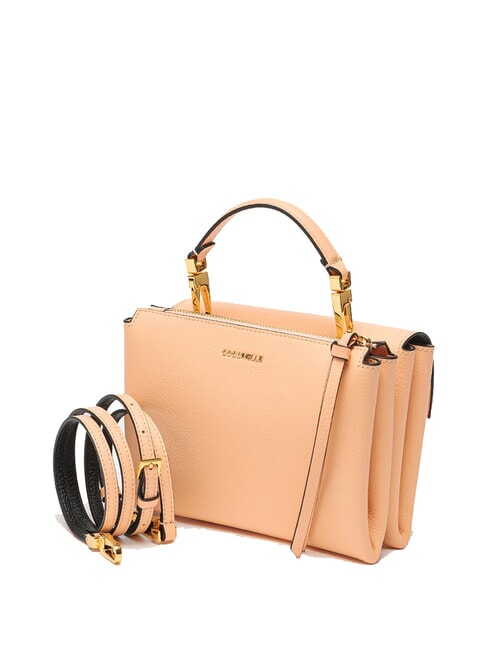 ARLETTIS Minibolso de piel con textura amanecer - Bolsos Mujer