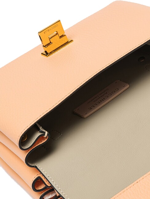 ARLETTIS Minibolso de piel con textura amanecer - Bolsos Mujer