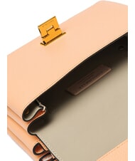 COCCINELLE ARLETTIS Minibolso de piel con textura amanecer - Bolsos Mujer - 5