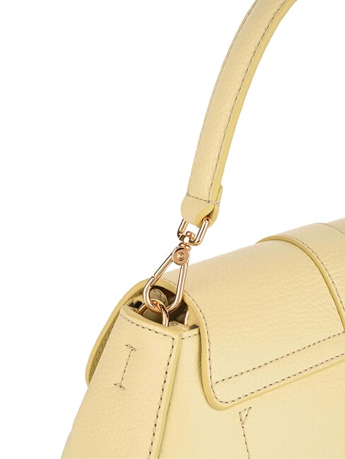 HIMMA Bolso de mano de piel martillada baños de cal - Bolsos Mujer