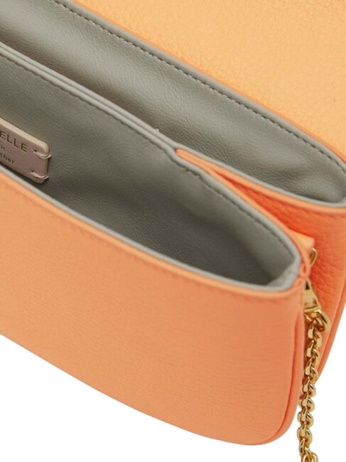 DEW Bolso pequeño de piel martillada amanecer - Bolsos Mujer