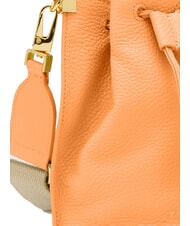 COCCINELLE HYLE Mini bolso bandolera tipo cubo en piel amanecer - Bolsos Mujer - 3