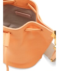 COCCINELLE HYLE Mini bolso bandolera tipo cubo en piel amanecer - Bolsos Mujer - 4