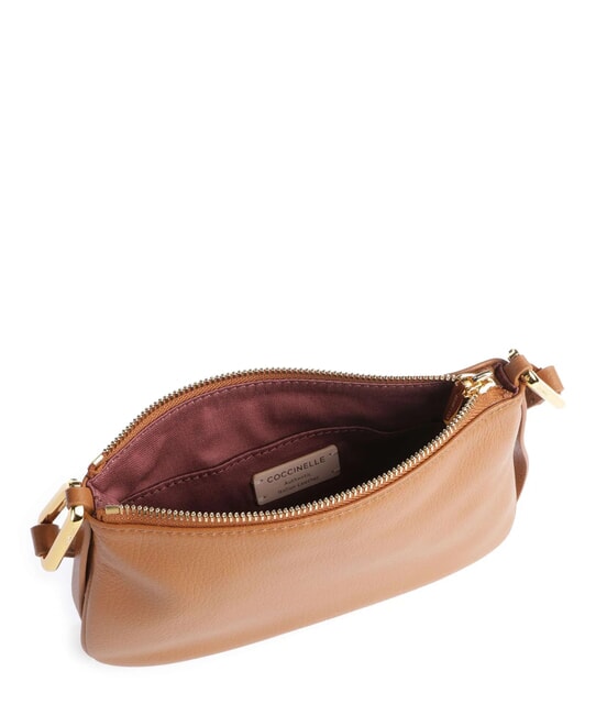 MAGIE Bolso bandolera peque&ntilde;o de piel CUIR - Bolsos Mujer