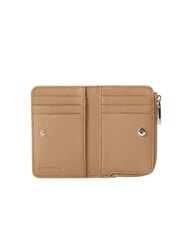 COCCINELLE METALLIC SOFT Tarjetero de piel - Carteras Mujer