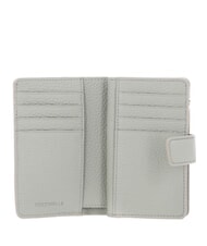 COCCINELLE METALLIC SOFT Cartera en piel texturizada - Carteras Mujer