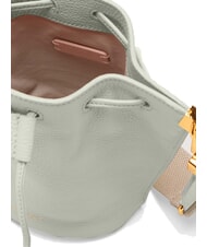 COCCINELLE HYLE Mini bolso bandolera tipo cubo en piel verde celad&oacute;n - Bolsos Mujer - 3
