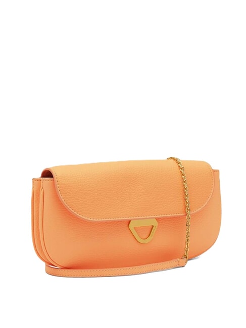 DEW Bolso pequeño de piel martillada amanecer - Bolsos Mujer