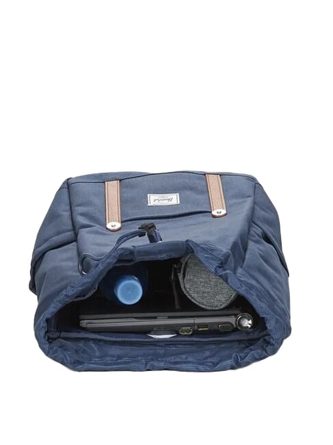 RETREAT  Mochila para PC de 14" navy tan - Mochilas Escuela & Tiempo Libre