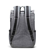 HERSCHEL LITTLE AMERICA MID mochila mediana RAVEN CROSSHATCH - Mochilas Escuela & Tiempo Libre - 3