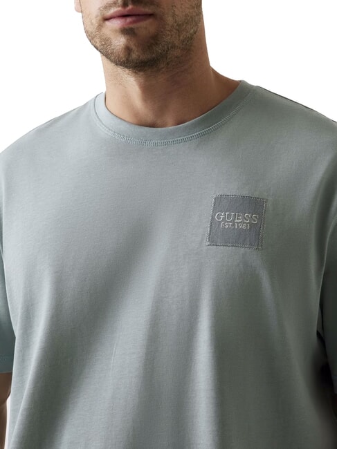PATCH AT CHEST  Camiseta de algod&oacute;n gris completo - camiseta