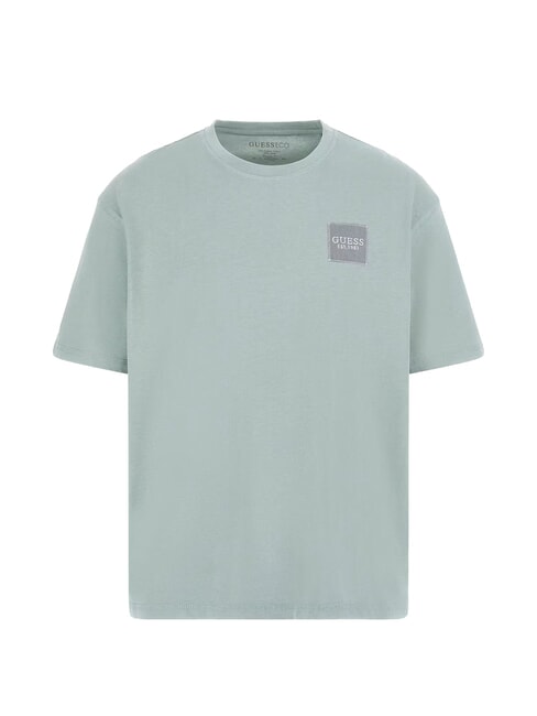 PATCH AT CHEST  Camiseta de algod&oacute;n gris completo - camiseta