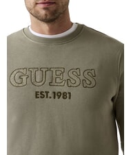 GUESS BEAU  Sudadera de cuello redondo verde musgo - Sudaderas - 3