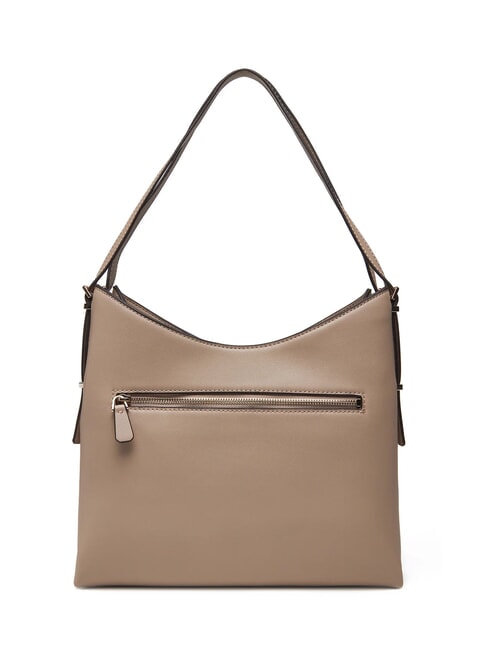 LEFIA Bolso de hombro simplemente gris topo - Bolsos Mujer