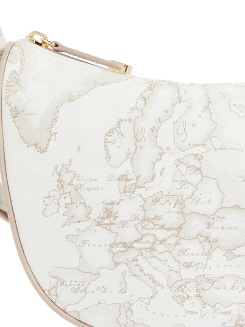 GEO CLASSIC Bolsa de media luna blanco - Bolsos Mujer