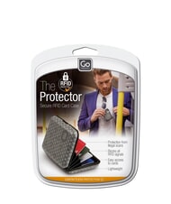 GO TRAVEL GO  Tarjetero rígido con bloqueo RFID negro - Accesorios de viaje - 3