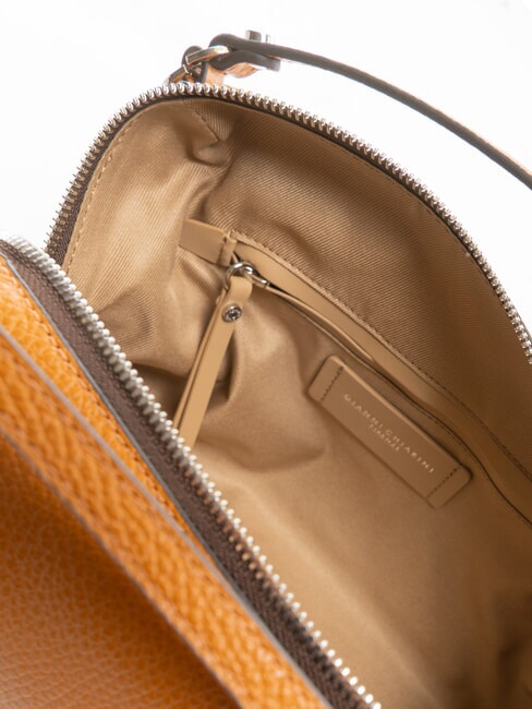 ALIFA Bolso de piel con bandolera copos - Bolsos Mujer