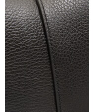 GIANNI CHIARINI HELENA ROUND Bolso de piel con doble bandolera negro - Bolsos Mujer - 3