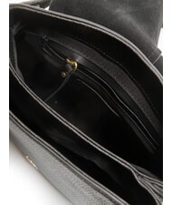 GIANNI CHIARINI HELENA ROUND Bolso de piel con doble bandolera negro - Bolsos Mujer - 5