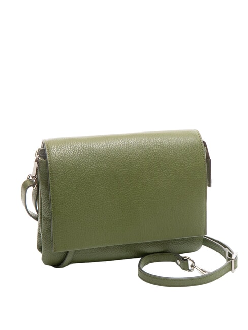 THREE Bolso bandolera, en piel. fuego profundo - Bolsos Mujer