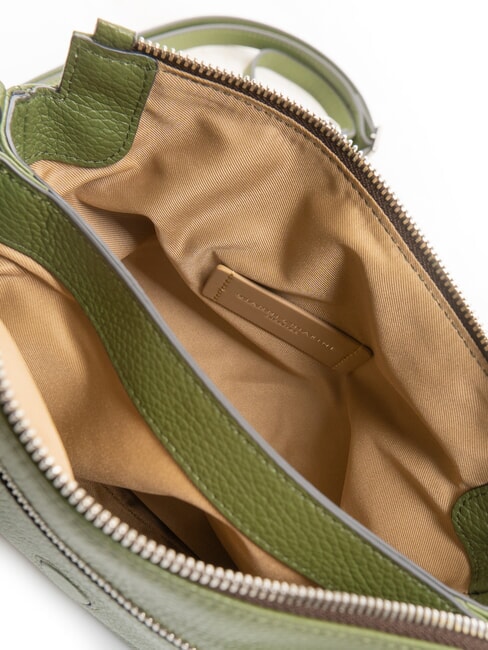 THREE Bolso bandolera, en piel. fuego profundo - Bolsos Mujer