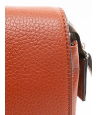 GIANNI CHIARINI THREE Bolso bandolera, en piel. rojo ladrillo - Bolsos Mujer - 3