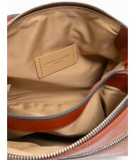 GIANNI CHIARINI THREE Bolso bandolera, en piel. rojo ladrillo - Bolsos Mujer - 5