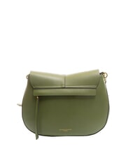 GIANNI CHIARINI HELENA ROUND Bolso bandolera pequeño de piel fuego profundo - Bolsos Mujer - 4