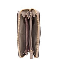 LIUJO CALIWEN Cartera grande con cremallera gris topo del desierto - Carteras Mujer - 2