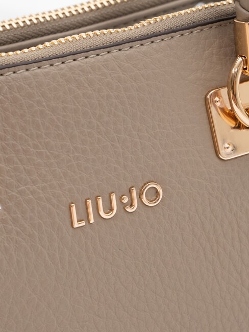 MANHATTAN Bolso pequeño gris topo del desierto - Bolsos Mujer