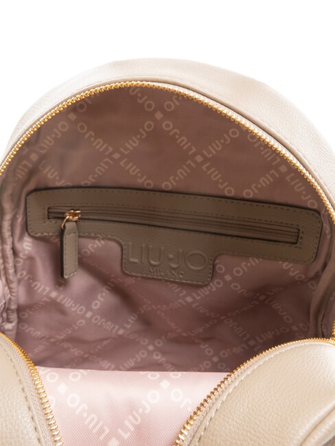 EVRIM Mochila mediana con bolsillos gris topo del desierto - Bolsos Mujer