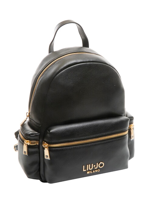 EVRIM Mochila mediana con bolsillos NEGRO - Bolsos Mujer