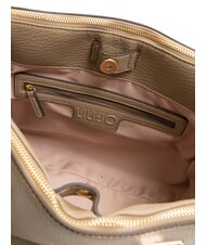 LIUJO MANHATTAN Bolso mediano gris topo del desierto - Bolsos Mujer - 5