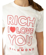 JOHN RICHMOND CICAM Completo con camiseta y bermudas. blanco/rojo - Chándales para niños - 2