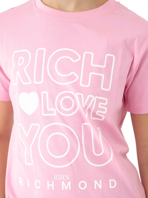 CICAM Completo con camiseta y bermudas. rosa/negro - Chándales para niños