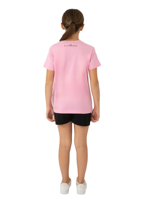 CICAM Completo con camiseta y bermudas. rosa/negro - Chándales para niños