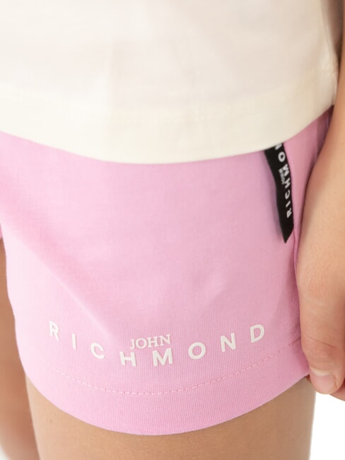 CICAM Completo con camiseta y bermudas. leche/rosa - Ch&aacute;ndales para ni&ntilde;os