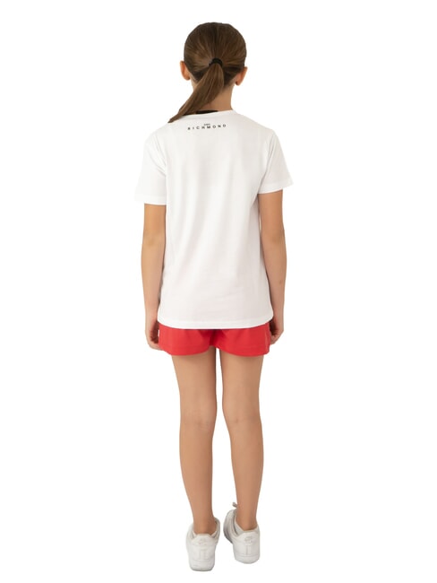 CICAM Completo con camiseta y bermudas. blanco/rojo - Ch&aacute;ndales para ni&ntilde;os
