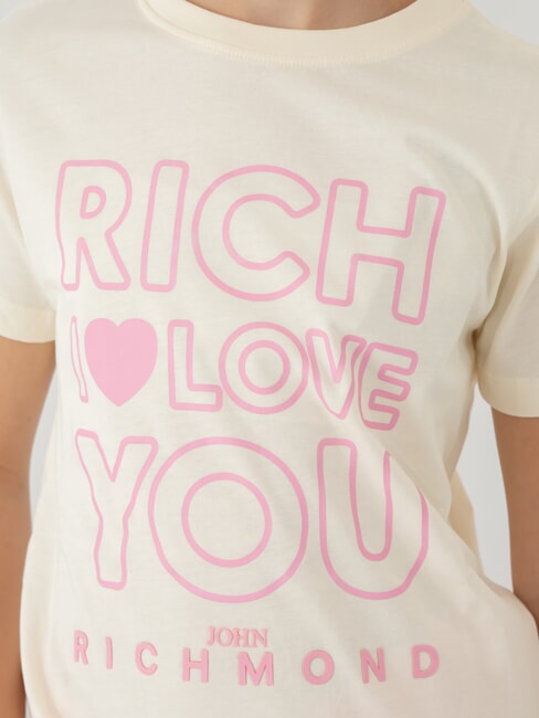 CICAM Completo con camiseta y bermudas. leche/rosa - Chándales para niños