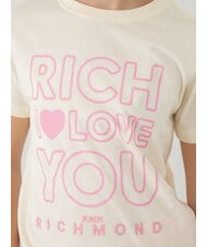 JOHN RICHMOND CICAM Completo con camiseta y bermudas. leche/rosa - Chándales para niños - 2