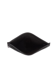 TOMMY HILFIGER TH FOUNDATION Tarjetero de cuero negro - Carteras Hombre - 3