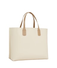 TOMMY HILFIGER TH DISTINCT Bolso de mano, con bandolera extraíble. beige clásico - Bolsos Mujer - 2